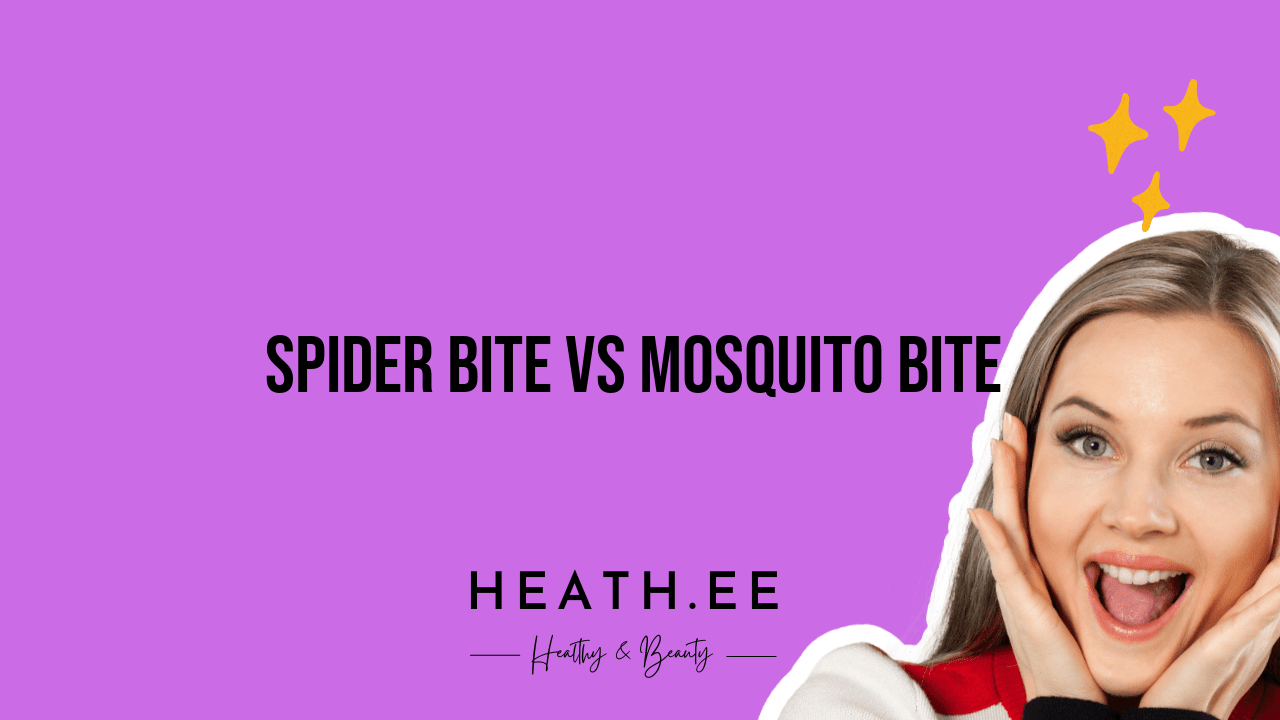 Spider Bite Vs Mosquito Bite A Comprehensive Guide Heathe